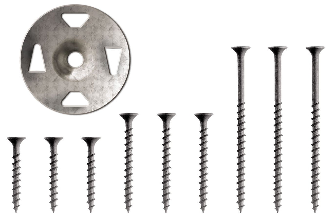 Schluter KERDI-BOARD-ZS Vis à gros filets 1-5/8" (paquet de 200)