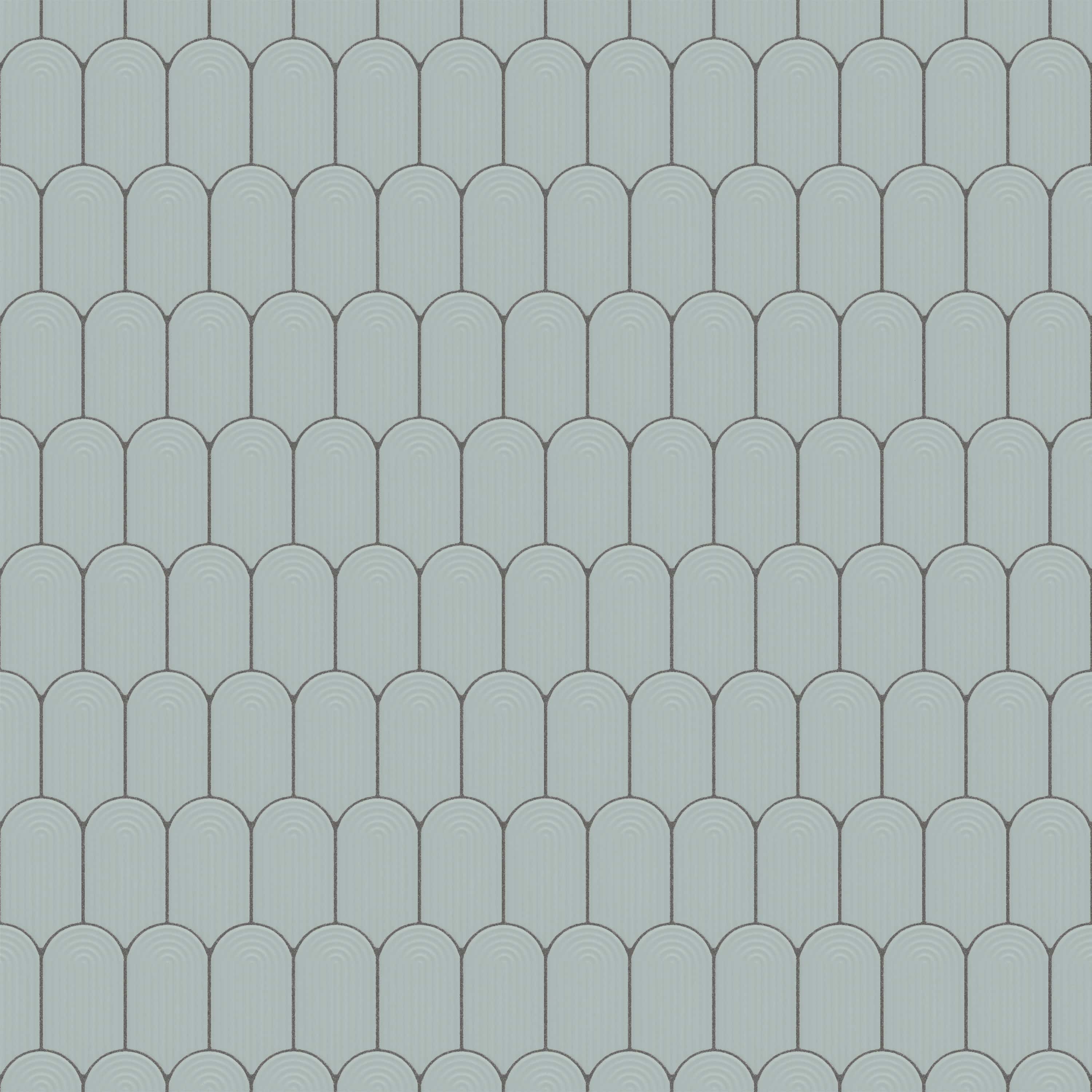 Carreaux de céramique Collection Arch Deco mosaïque 2 po x 3,5 po couleur menta