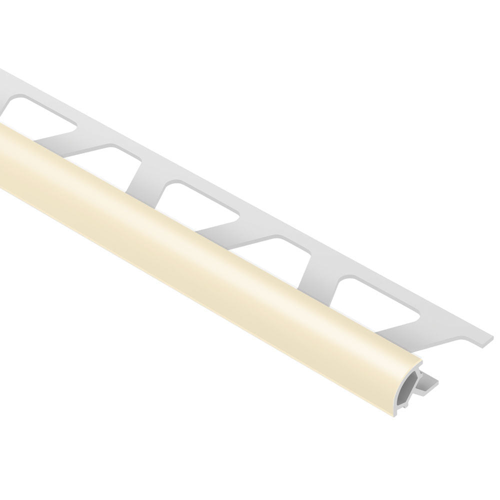 Schluter RONDEC Bullnose Trim - Plastique (PVC) Sable 1/4" (6 mm) x 8' 2-1/2"