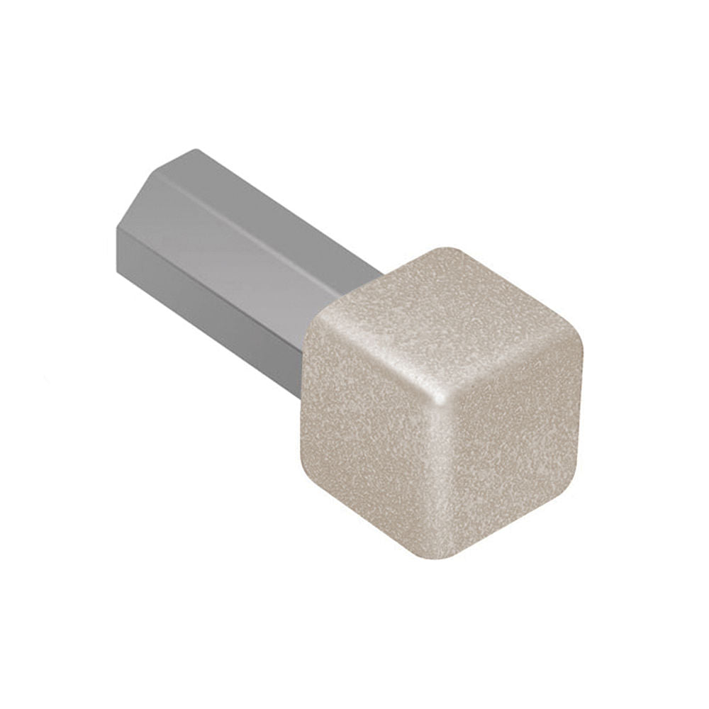 Schluter RONDEC Coin intérieur 90° - aluminium crème 3/8" (10 mm)
