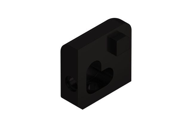 Schluter JOLLY Coin extérieur 90° Aluminium anodisé Noir brillant 3/8" (10 mm)