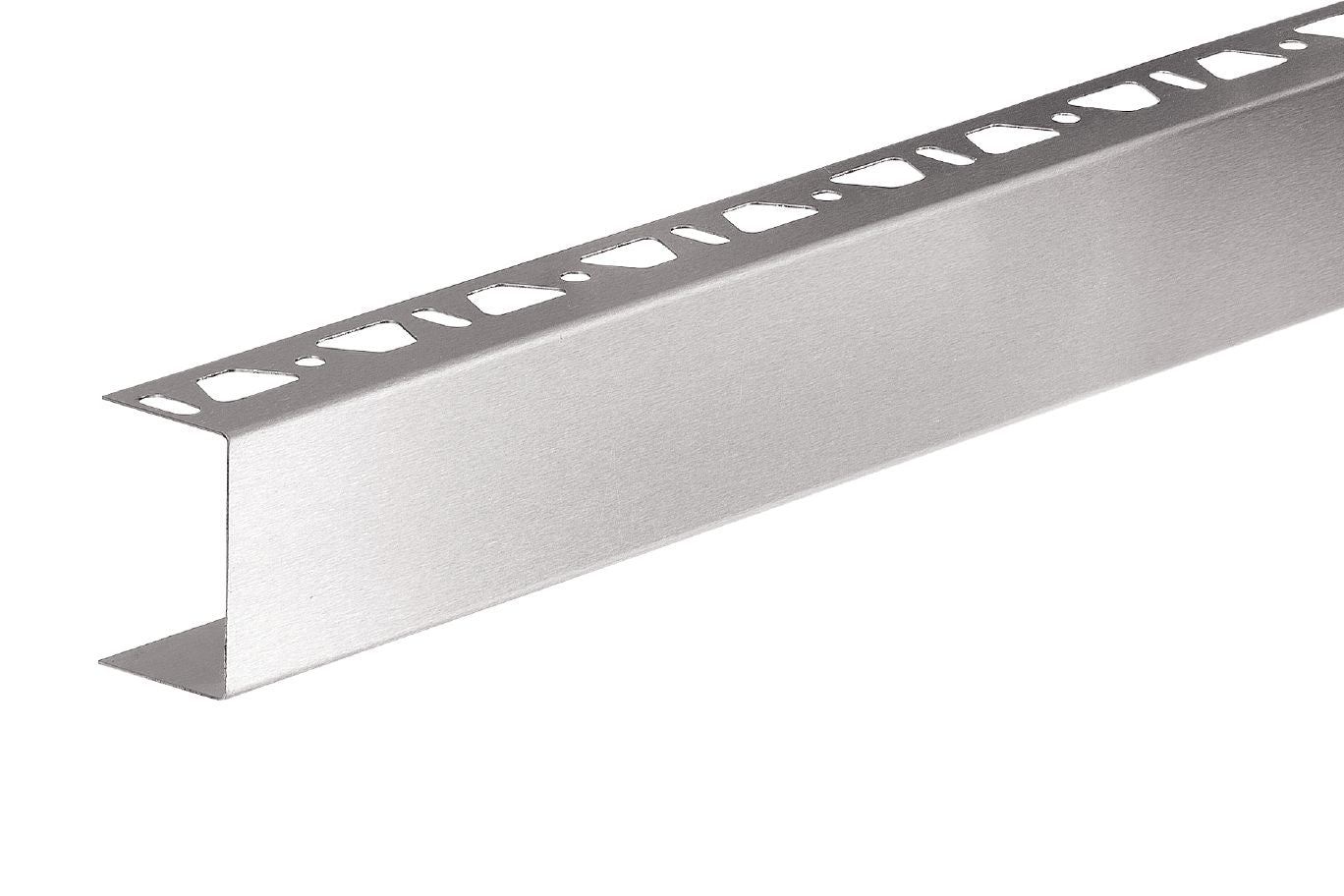 Schluter KERDI-BOARD-ZC Coin extérieur 90° - acier inoxydable (V2) brossé 1-1/2"