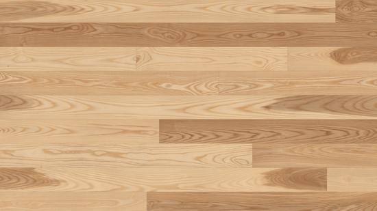 Preverco Bois franc SolidClassic Frêne Nuance Naturel Satiné planche 3-1/4 po x 3/4 po grain frêne
