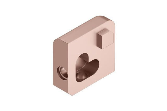 Schluter JOLLY Coin extérieur 90° Aluminium anodisé Cuivre mat 3/8" (10 mm)