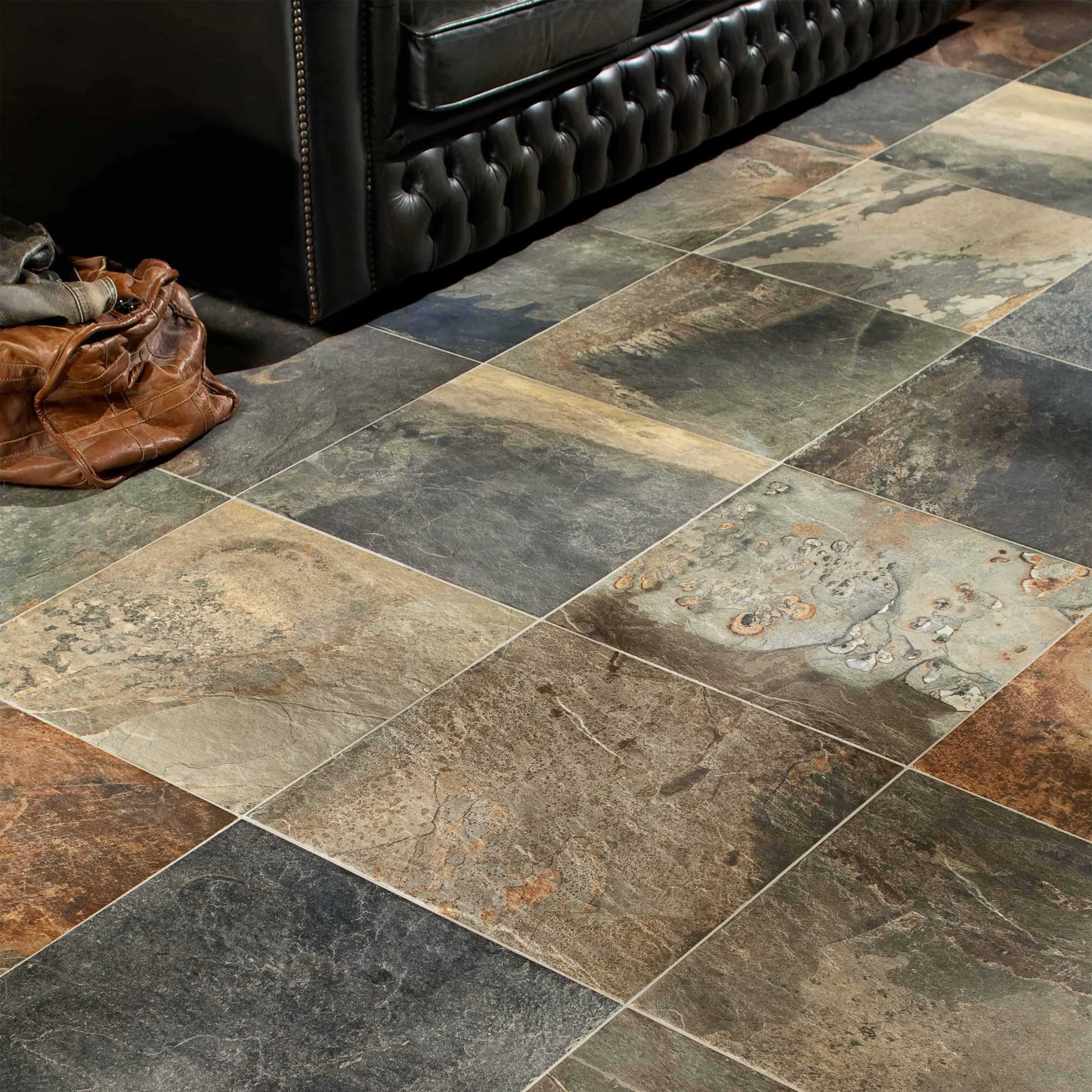 Carreaux de céramique | Collection Slaty - 2 po x 2 po