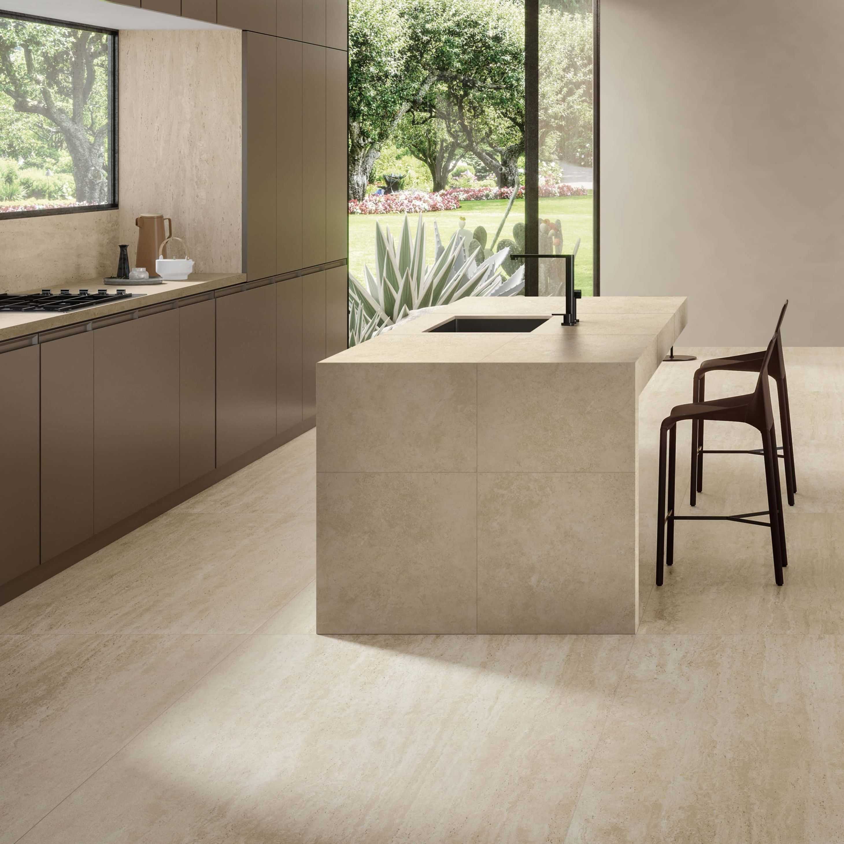Carreaux de céramique | Collection Marvel Travertine - 24 po x 24 po