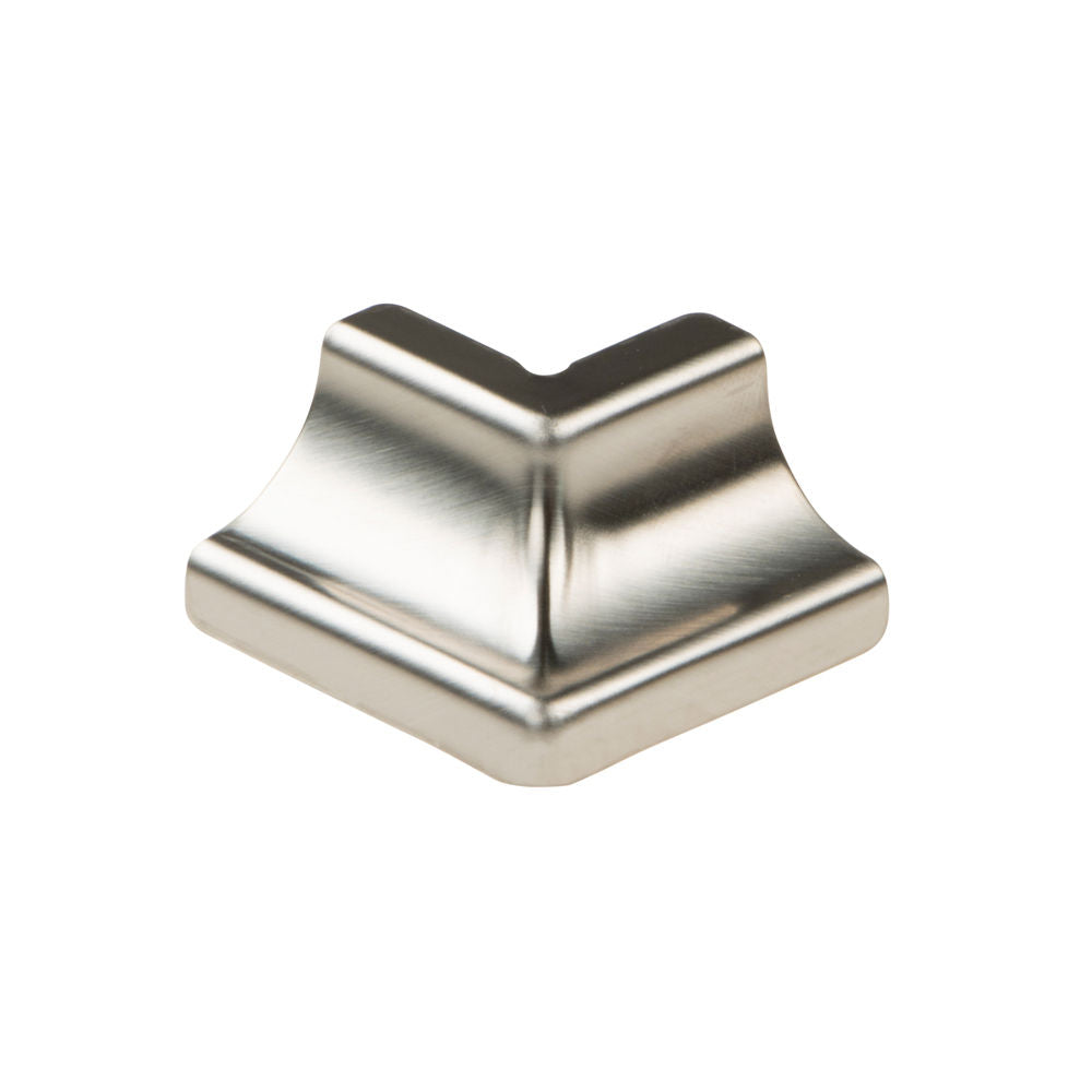 Schluter DILEX-HKU Coin extérieur 90° avec un radius de 3/8" (10 mm) - acier inoxydable (V4)