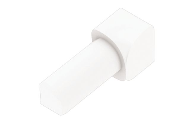 Schluter RONDEC Coin intérieur 90° - plastique PVC blanc éclatant 7/16" (11 mm)