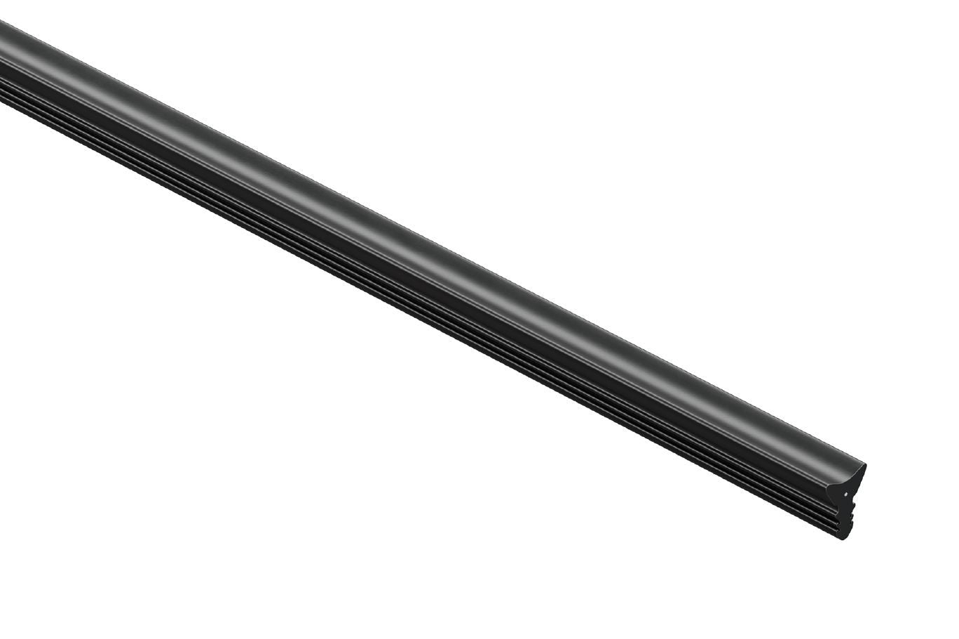 Schluter DILEX-FIS Insert en silicone pour joint de mouvement de surface noir 1/8" x 100'