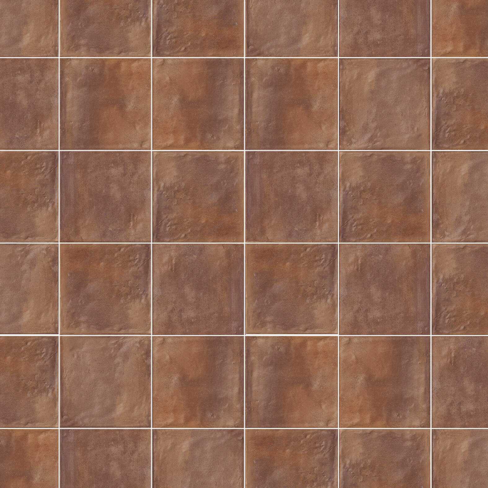 Carreaux de céramique | Collection Forme - 8 po x 8 po Terracotta 8 po x 8 po Mat
