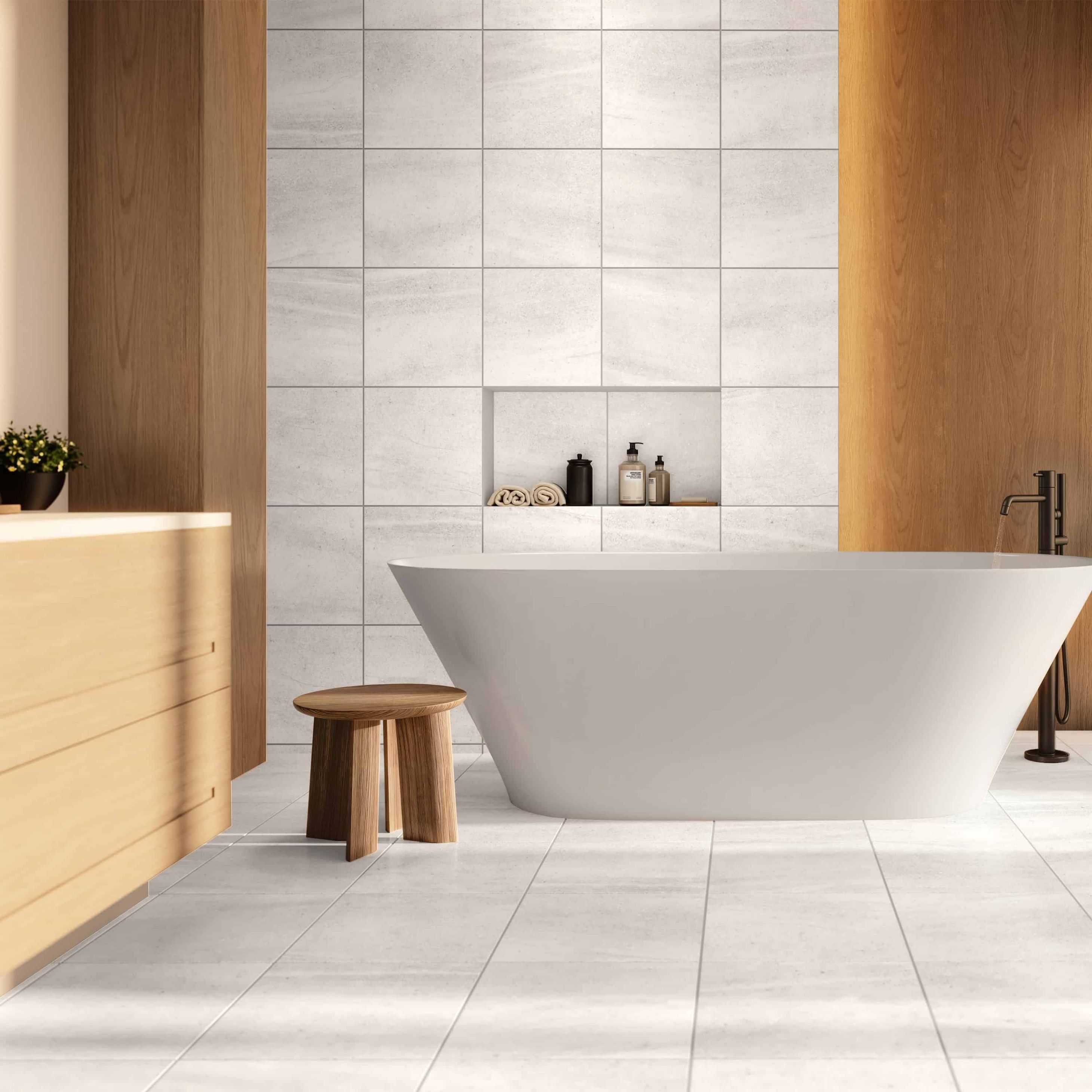 Carreaux de céramique | Collection Caliza - 13 po x 13 po