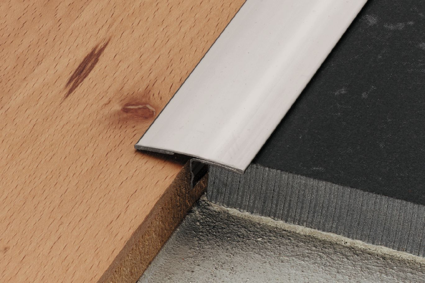 Schluter RENO-T Laiton massif 17/32" (14 mm) x 8' 2-1/2" Tuiles en forme de T en métal Garniture Bordure T9 / 14M