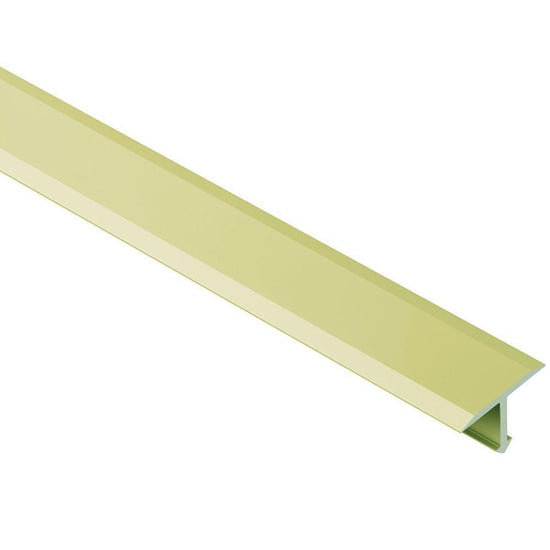 Schluter RENO-T Profilé de transition large en "T' - aluminium anodisé laiton mat 1" (25 mm) x 8' 2-1/2" x 11/32"