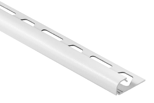 Schluter Profilé rond RONDEC - aluminium blanc mat 5/16" (8 mm) x 10'