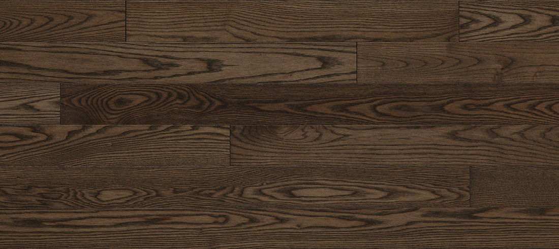 Preverco Bois franc SolidClassic Frêne Nuance Dublin satiné, plancher lames 3-1/4 po x 3/4 po, ton chaud naturel