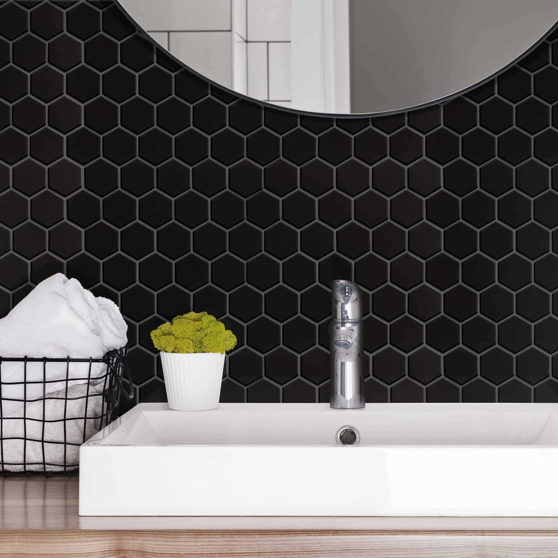 Carreaux de céramique | Collection Nektar - 1 po x 1 po