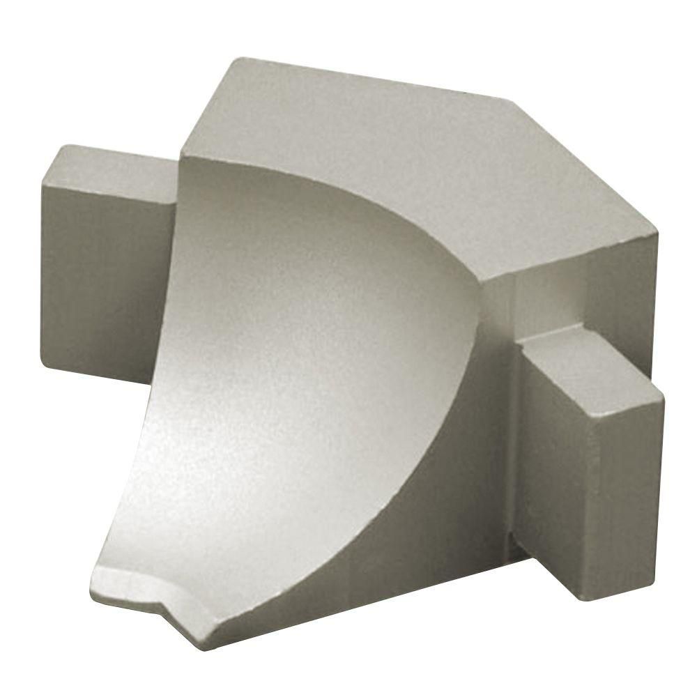Schluter DILEX-AHKA Coin intérieur 135° avec un radius de 3/8" (10 mm) - aluminium anodisé nickel mat