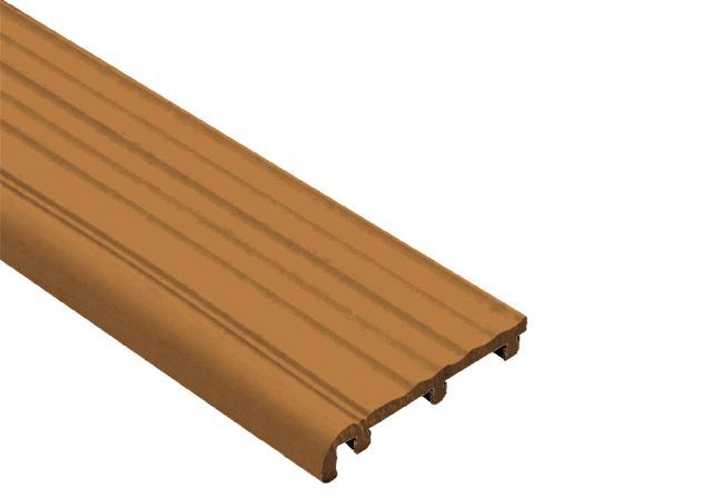 Schluter TREP-B Insert de remplacement - plastique PVC brun noisette 2-1/8" (52 mm) x 50'