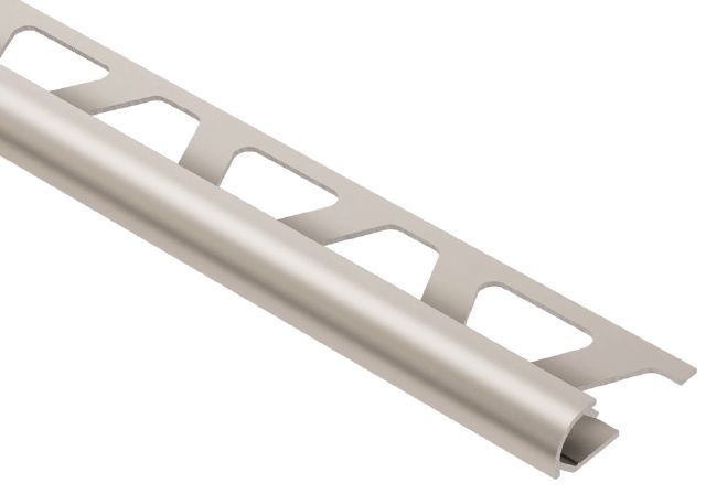 Schluter RONDEC Profilé de bordure rond - aluminium anodisé nickel mat 5/16" (8 mm) x 10'
