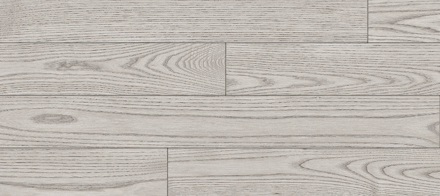 Preverco Bois d'ingénierie Flex19 Frêne Nuance Sky mat, lame 5-1/8 po x 3/4 po