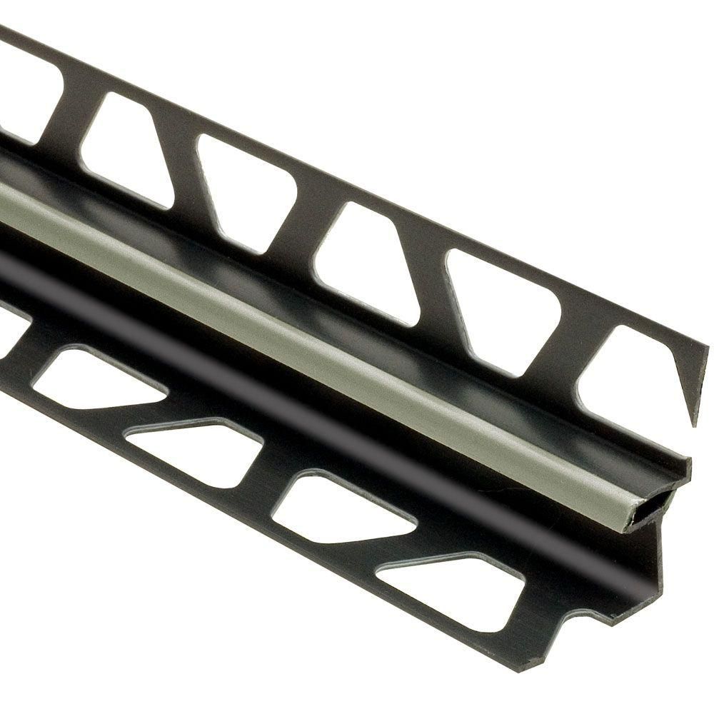 Schluter DILEX-EKE Profilé de joint de mouvement pour angles muraux - plastique PVC gris 33/64" x 15/32" x 8' 2-1/2"
