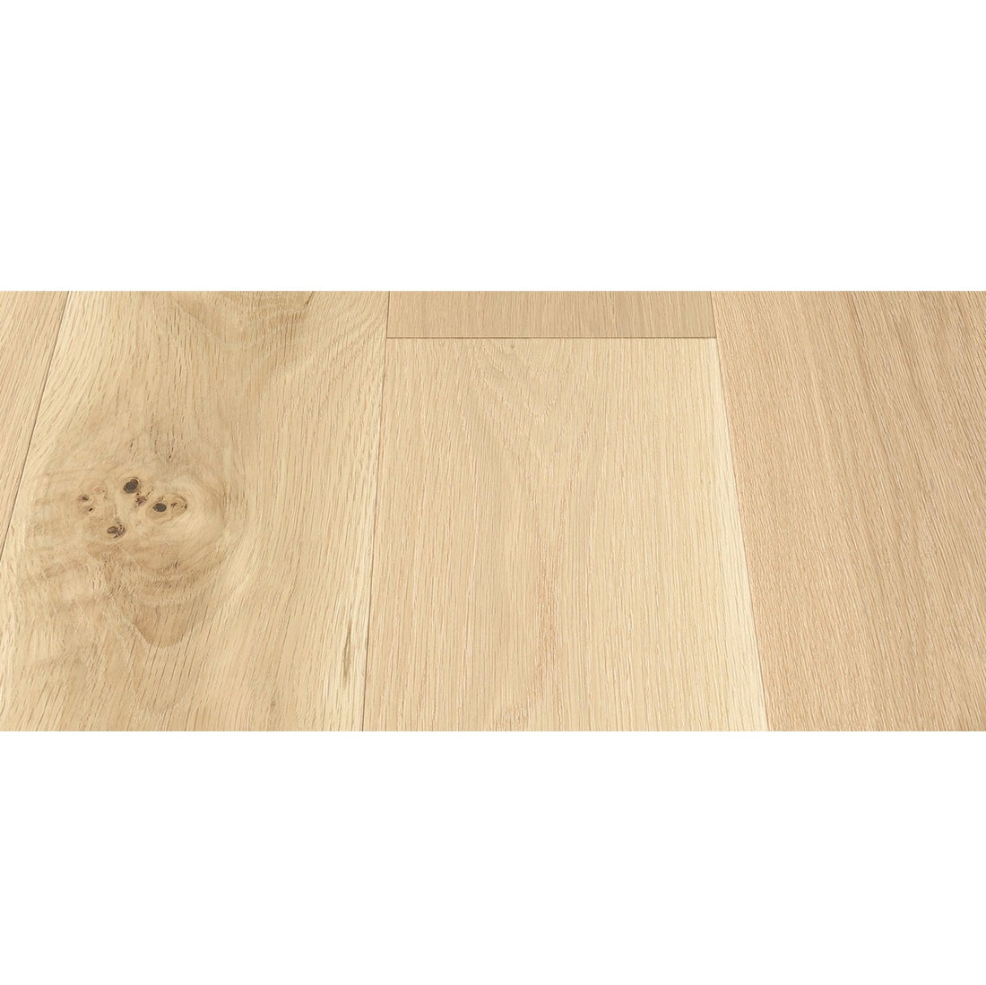 Preverco Bois d'ingénierie Flex19 Chêne blanc Nuance Raw Mat, lame 5-1/8 in, ép. 3/4 in, finition mate naturelle