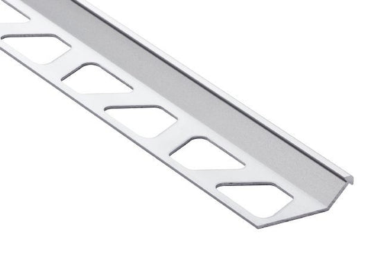 Schluter FINEC Profilé de finition et de protection des rebords - aluminium anodisé mat 7/16" (11 mm) x 8' 2-1/2"