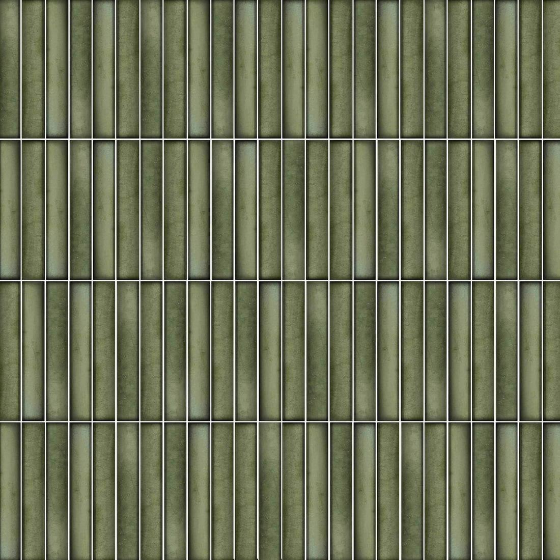 Carreaux de céramique | Collection Kanji - 4,5 po x 9 po Sauge 4.5 po x 9 po pré-coupé Lustré