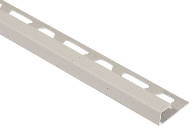 Schluter QUADEC Profilé de bordure carré - aluminium ivoire 1/4" (6 mm) x 8' 2-1/2"