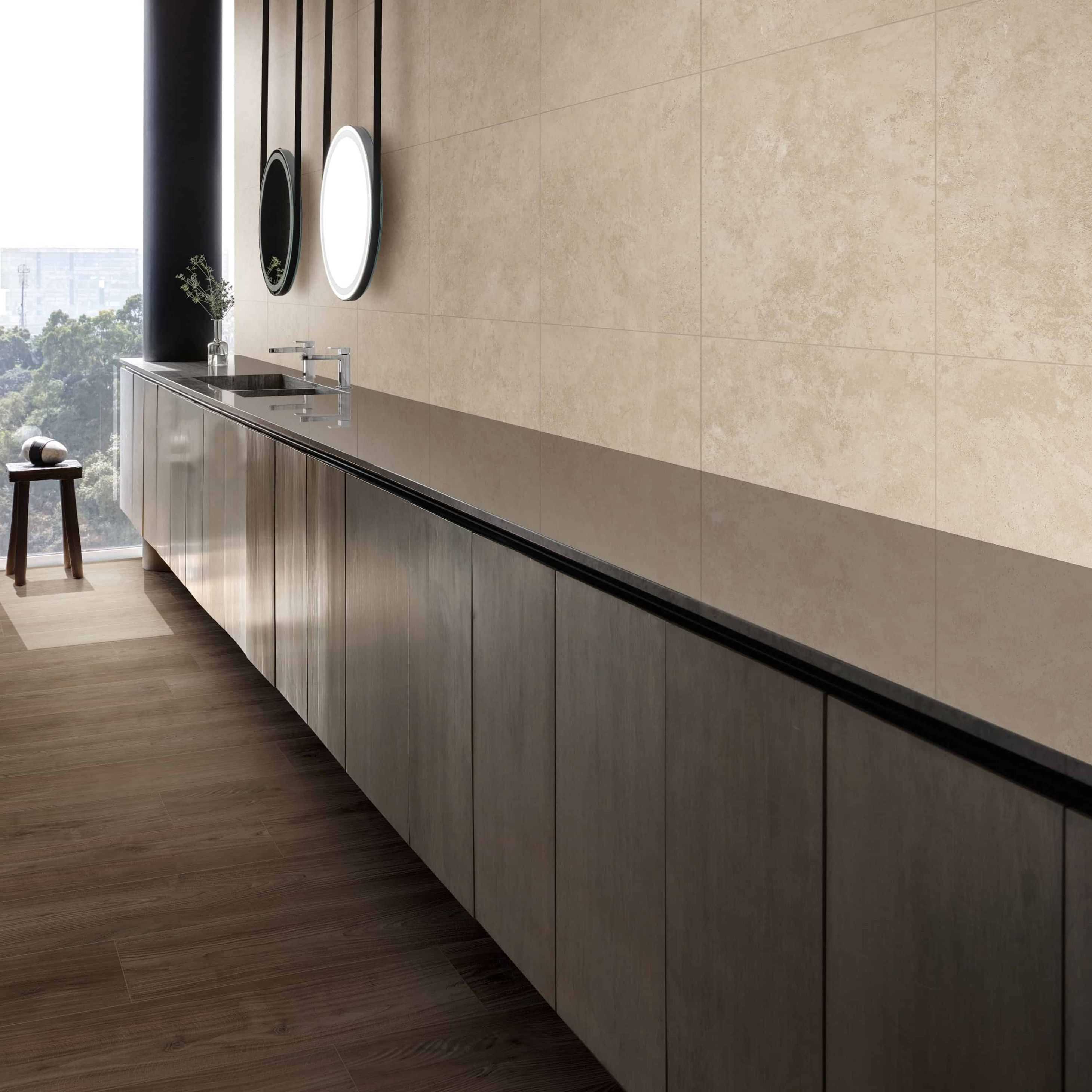 Carreaux de céramique | Collection Marvel Travertine - 24 po x 48 po