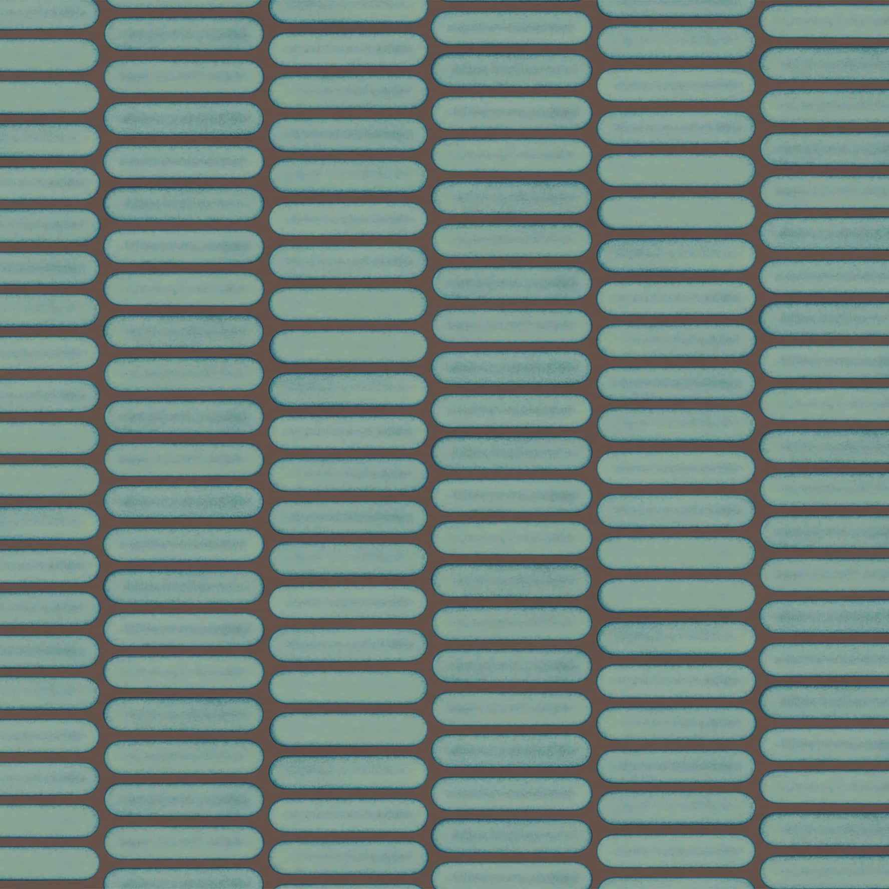 Carreaux de céramique Collection Ovaline — mosaïque rectangulaire 1 po x 4 po teinte menta (vert menthe)