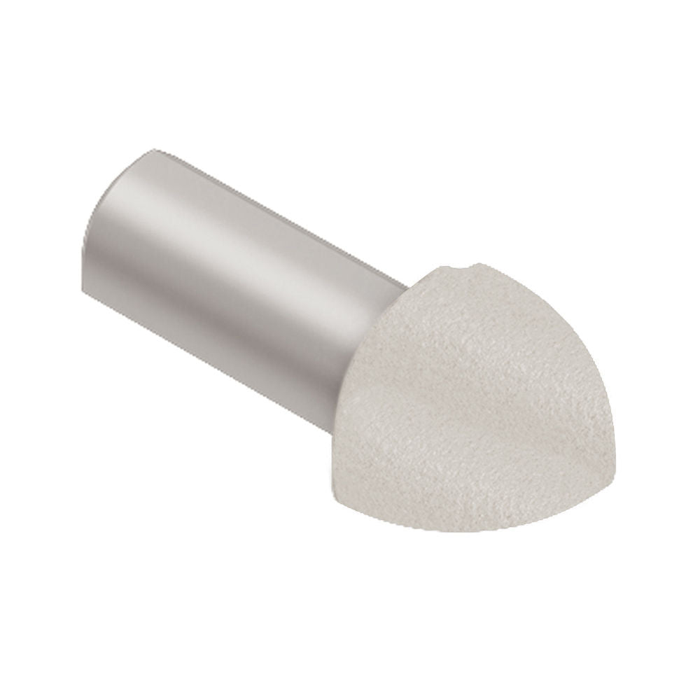 Schluter RONDEC Coin extérieur 90° - aluminium ivoire 1/4" (6 mm)