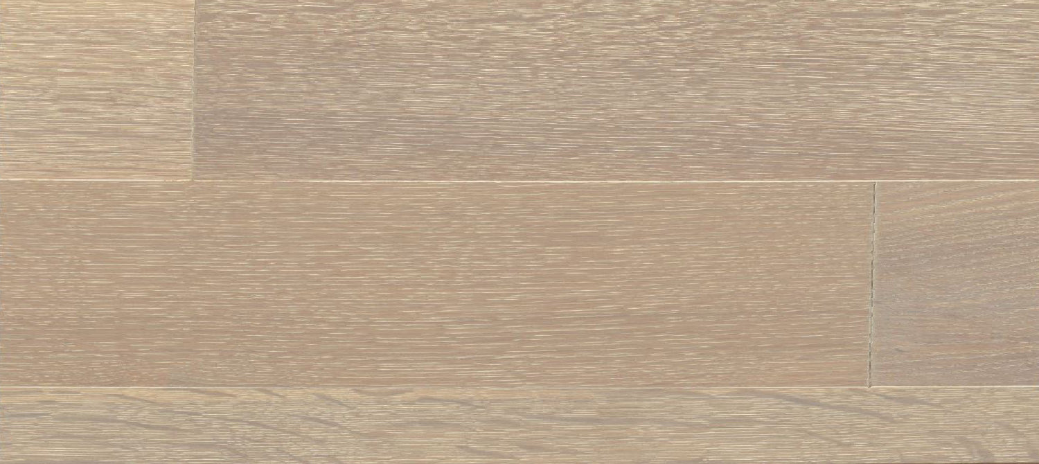 Preverco Bois d'ingénierie Flex19 Chêne blanc SQ Nuance Monaco mat, lame 5-1/8 po × 3/4 po