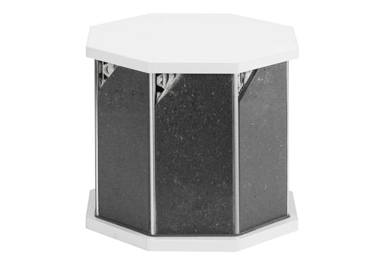 Schluter DECO-DE Profilé décoratif et de protection des rebors pour coins extérieurs à 135° - acier inoxydable (V2) 1/2" (12.5 mm) x 8' 2-1/2"