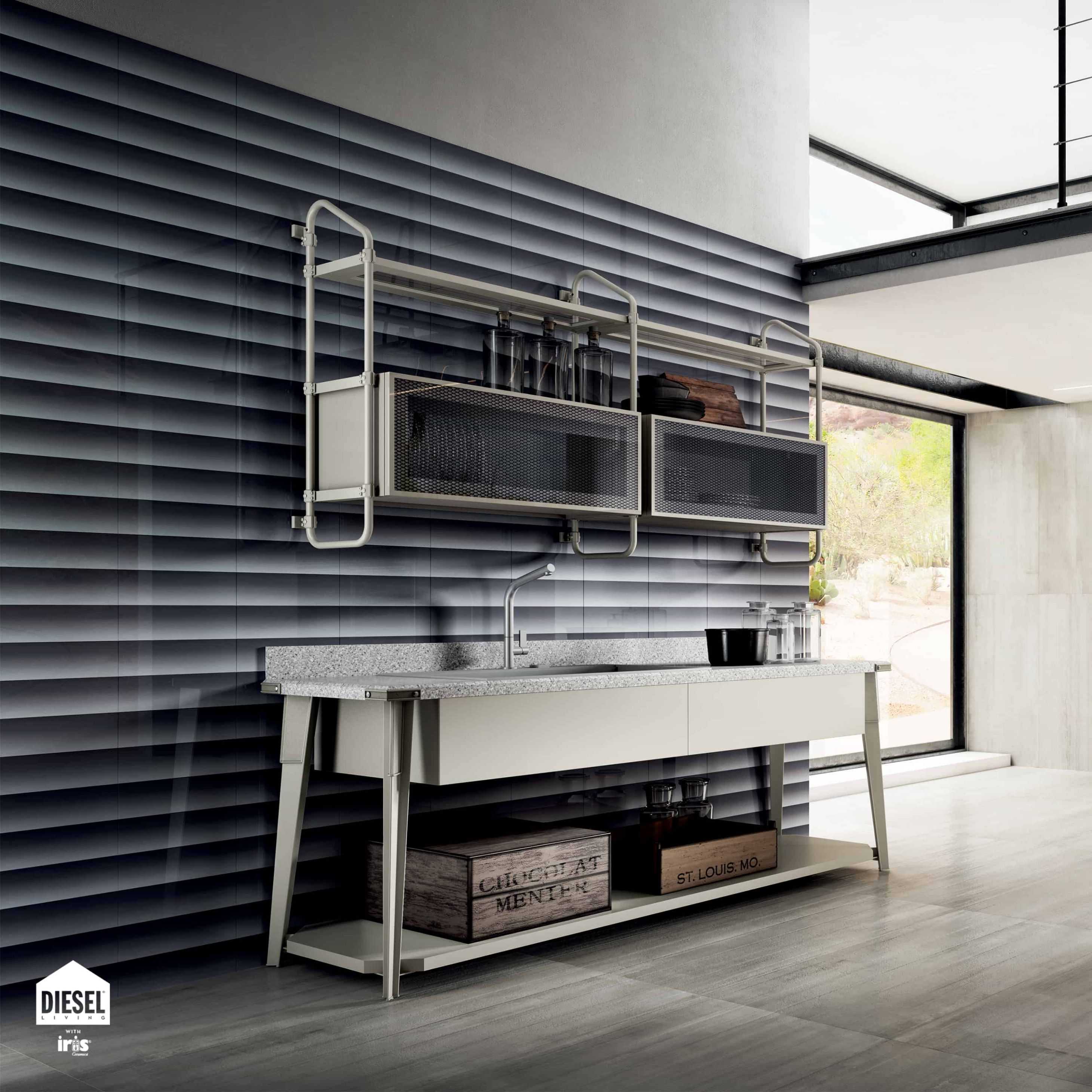 Carreaux de céramique | Collection Shades of Blinds - 4 po x 12 po
