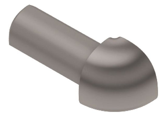 Schluter RONDEC Coin extérieur 90° - plastique PVC gris 1/2" (12.5 mm)