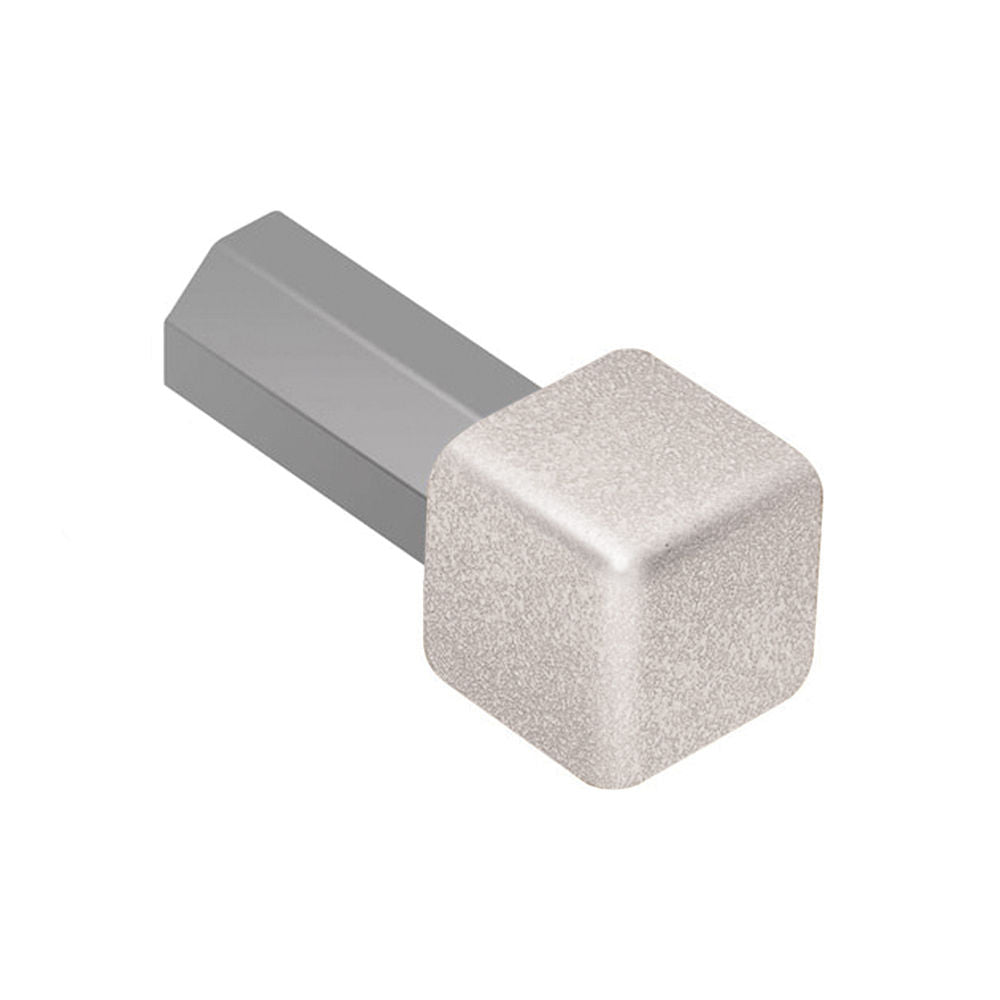 Schluter RONDEC Coin intérieur 90° - aluminium grège 3/8" (10 mm)