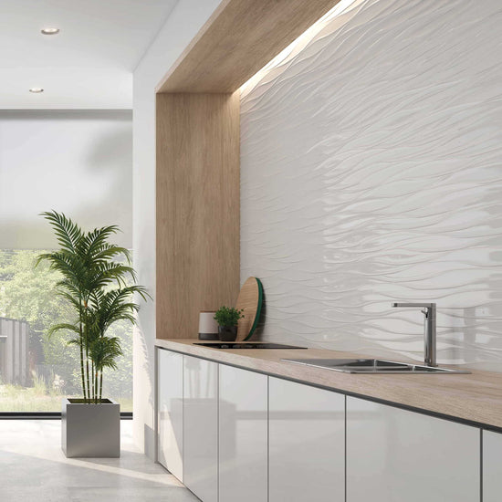 Carreaux de céramique | Collection Superwhite - 12 po x 36 po