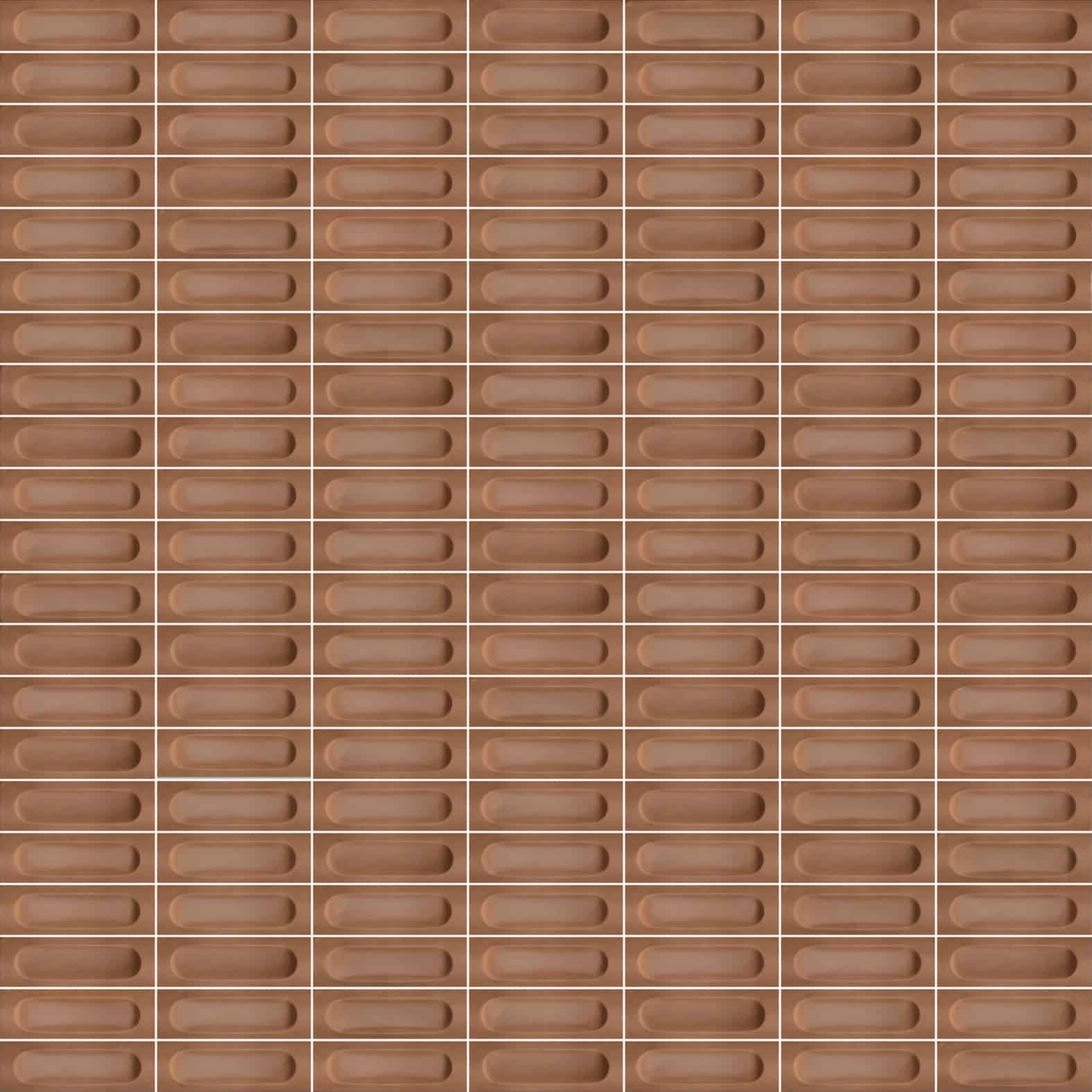 Carreaux de céramique | Collection Confetto - 2 po x 6 po Mattone 2 po x 6 po Mat