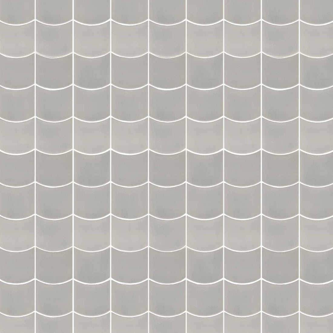 Carreaux de céramique Collection Wave 5 po x 5 po, gris, format carré