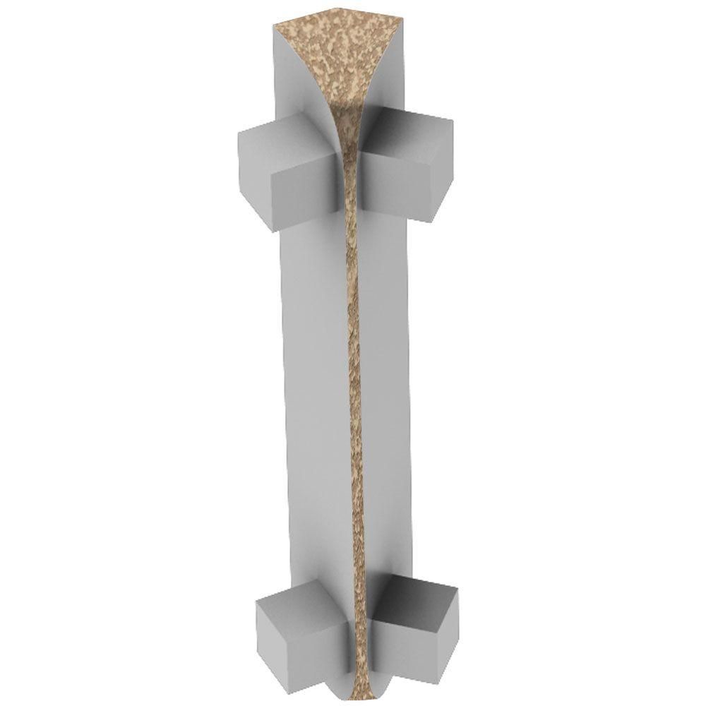 Schluter RONDEC-CT Coin intérieur 135° - aluminium beige 3/8" (10 mm)