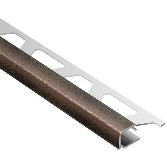 Schluter QUADEC Profilé de bordure carré - aluminium bronze 5/16" (8 mm) x 8' 2-1/2"