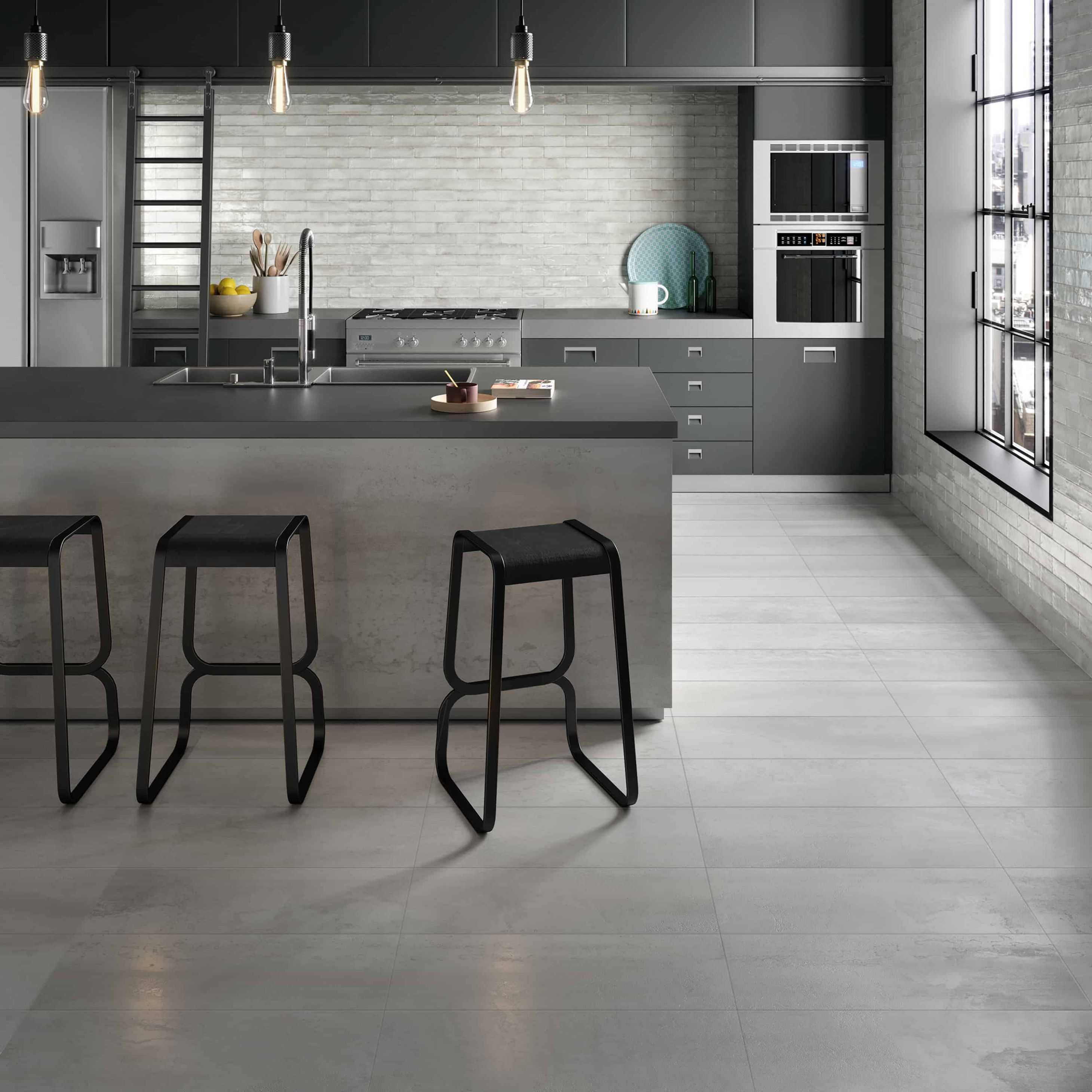 Carreaux de céramique | Collection Metallica - 12 po x 24 po