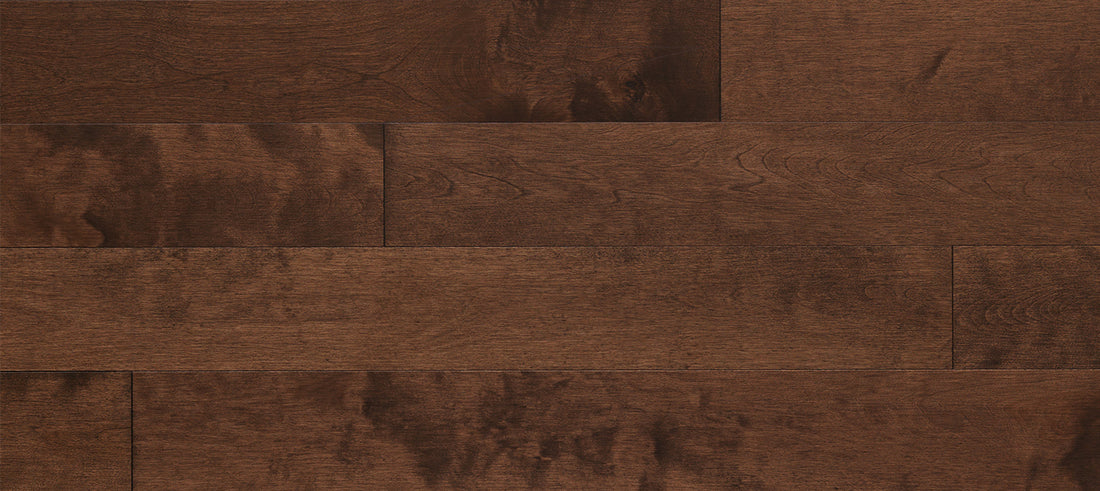 Preverco Bois franc Cappuccino mat nez de marche 84 pouces — bois brun chaud, finition mate