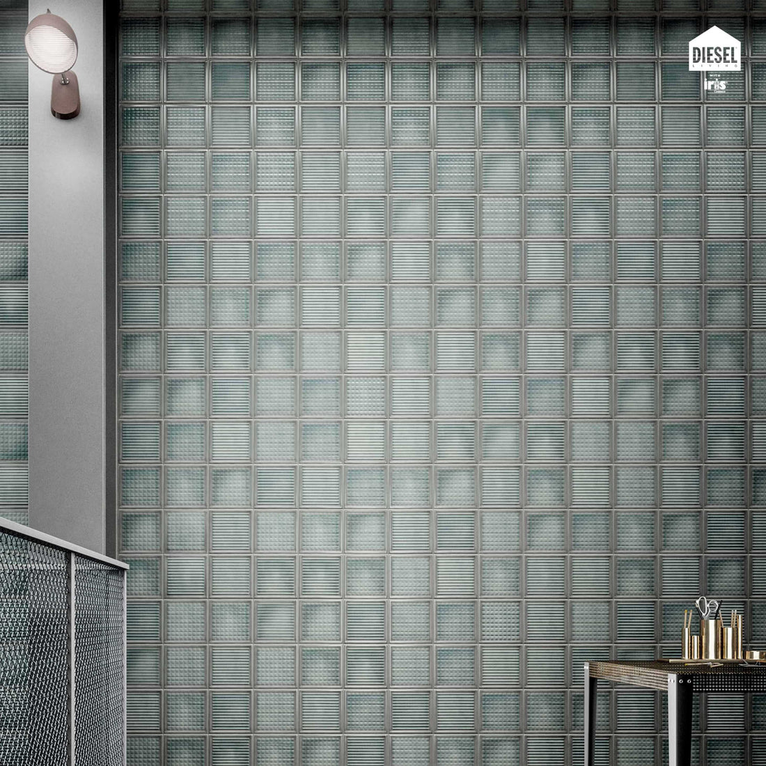 Carreaux de céramique | Collection Glass Blocks - 8 po x 8 po