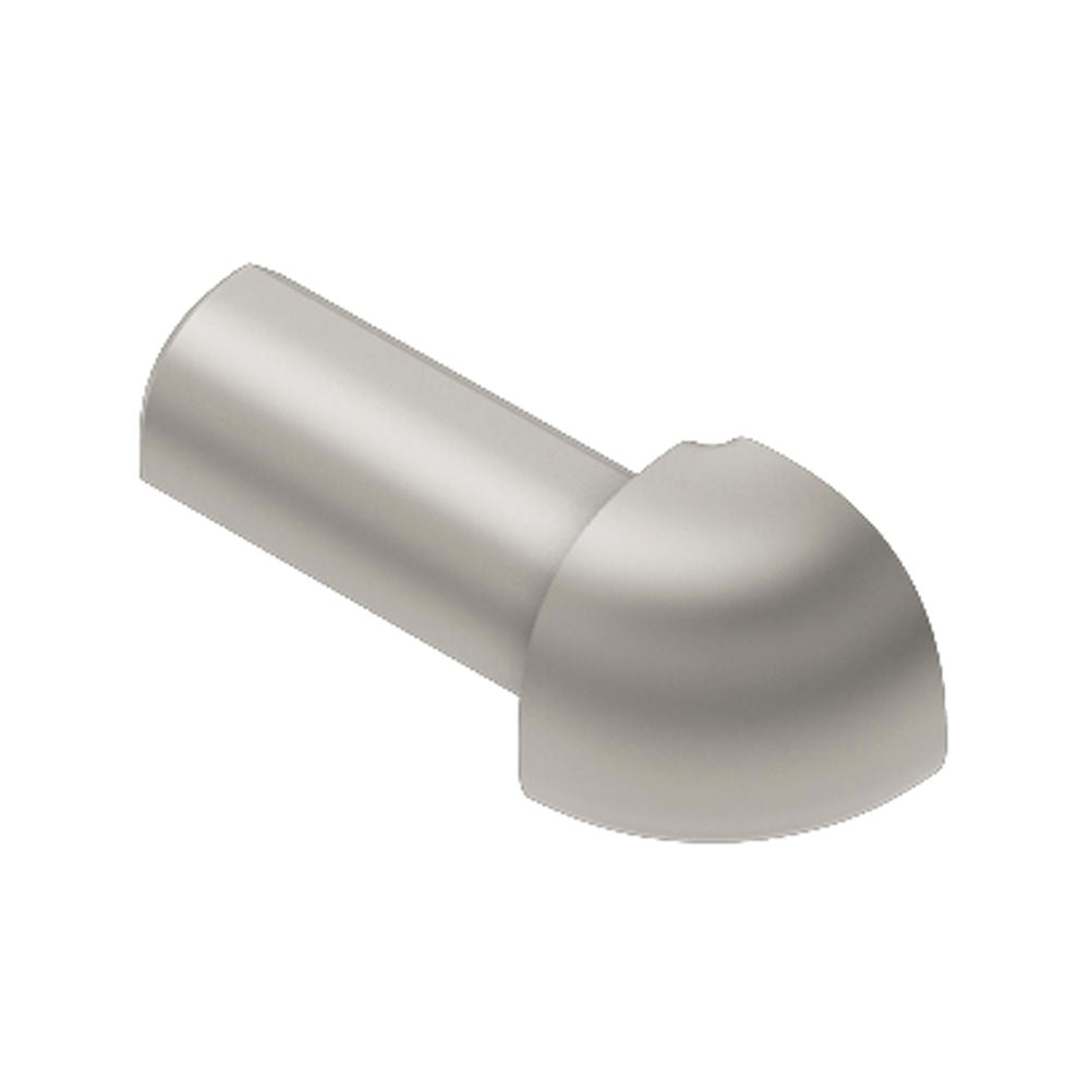 Schluter RONDEC Coin extérieur 90° - aluminium anodisé nickel mat 1/2" (12.5 mm)