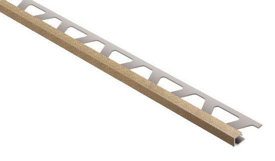 Schluter QUADEC Profilé de bordure carré - aluminium beige 5/16" (8 mm) x 8' 2-1/2"