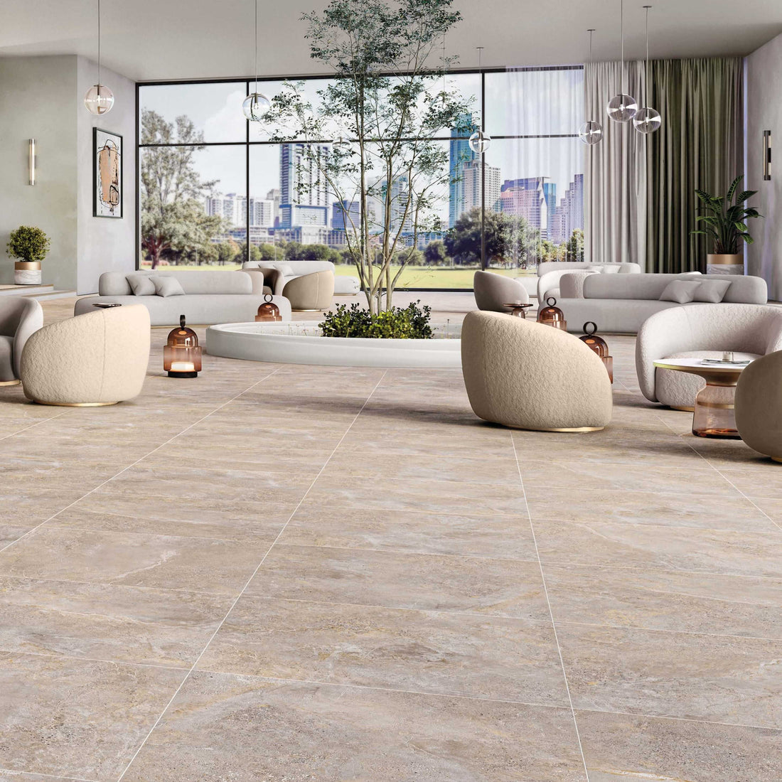 Carreaux de céramique | Collection Gemstone - 24 po x 24 po