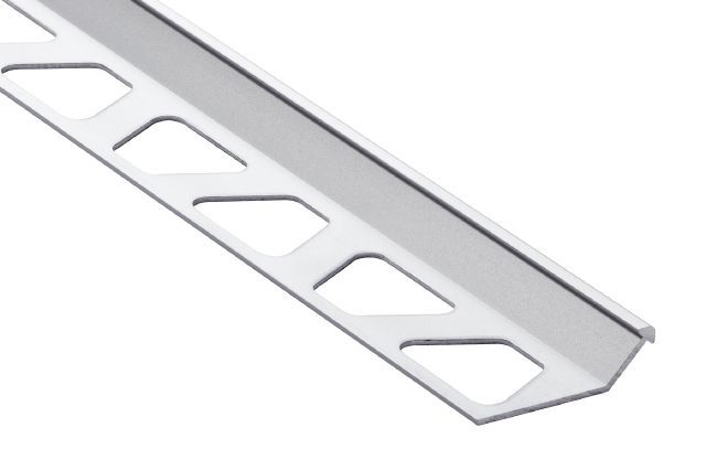 Schluter FINEC Profilé de finition et de protection des rebords - aluminium anodisé mat 3/16" (4.5 mm) x 8' 2-1/2"