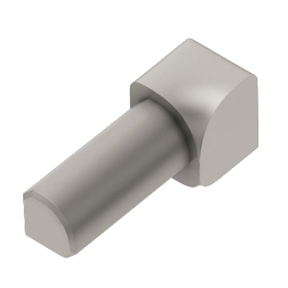 Schluter RONDEC Coin intérieur 90° - aluminium anodisé nickel mat 1/2" (12.5 mm)